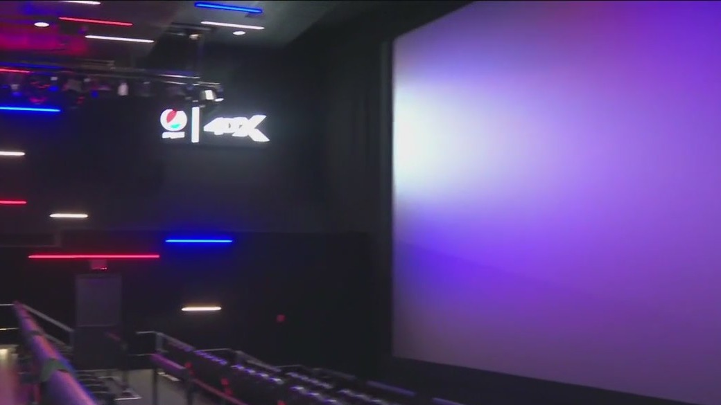 New 4DX theater inside the Regal Times Square