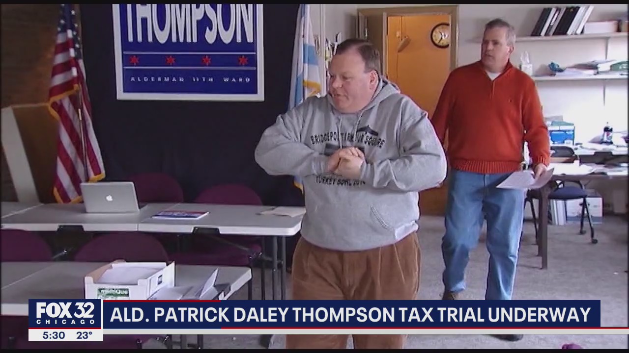Ald. Patrick Daley Thompson's federal tax trial underway