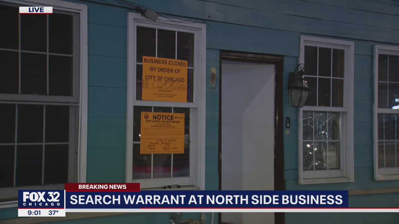 Chicago police, feds execute search warrant at North Side business