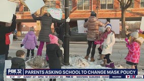 Glenview parents protest mask policy at the largest Catholic school in the Chicago Archdiocese