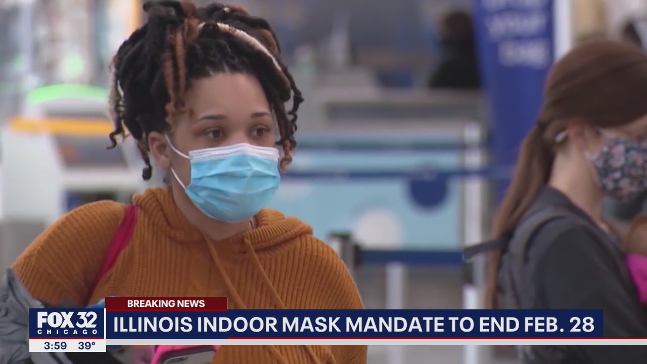 Illinois indoor mask mandate to end Feb. 28