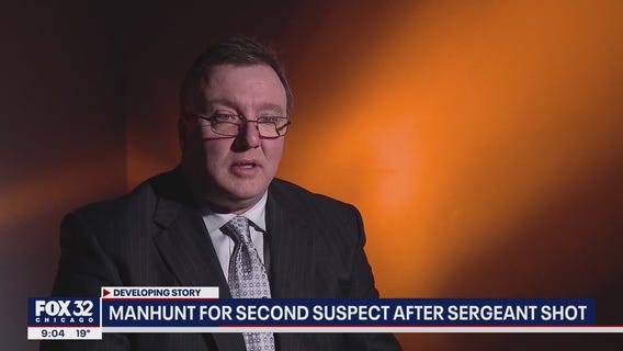 Manhunt for 2nd suspect after Gary police officer shot