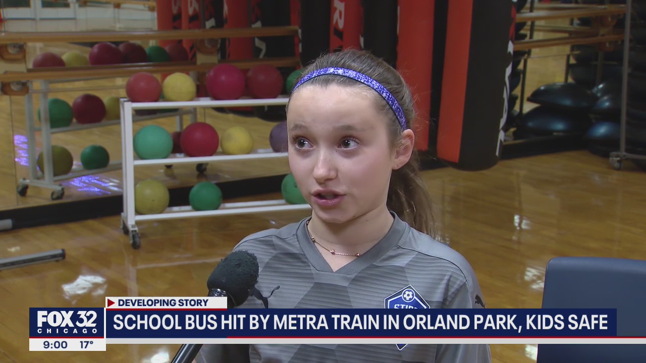 12-year-old who was on school bus moments before train struck it shares her story