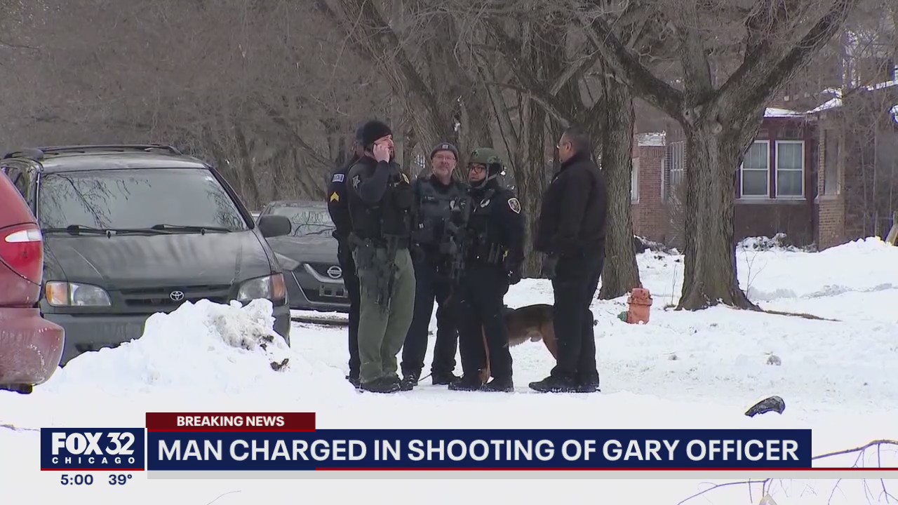 Man charged in shooting of Gary Police Sgt. William Fazekas