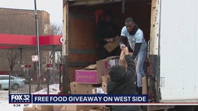Chicago grocer giving away free food on West Side