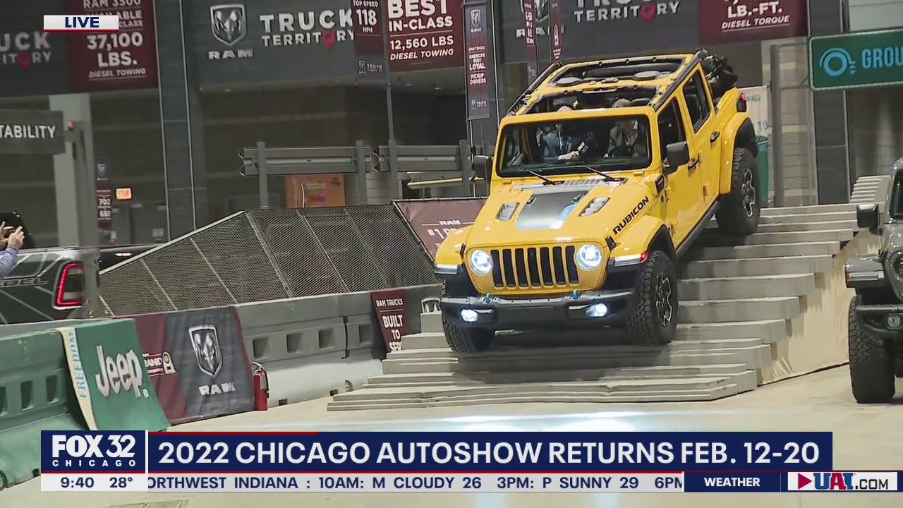 The 2022 Chicago Auto Show rolls into McCormick Place this weekend