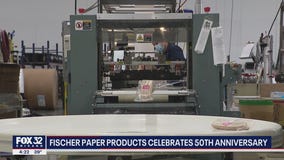 Fischer Paper Products celebrating 50 years in business, due in part to the pandemic