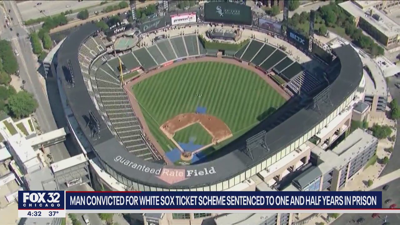 Man convicted for White Sox ticket scheme sentenced to prison
