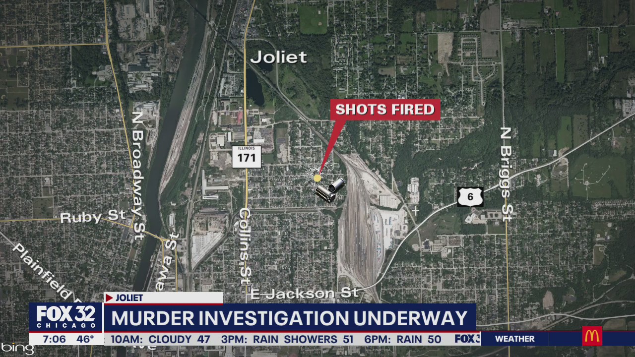 Police seek gunman who shot 4 men, killing 1 in Joliet