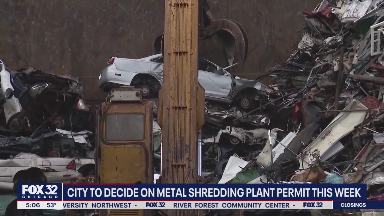 Chicago to decide on metal shredding plant permit this week