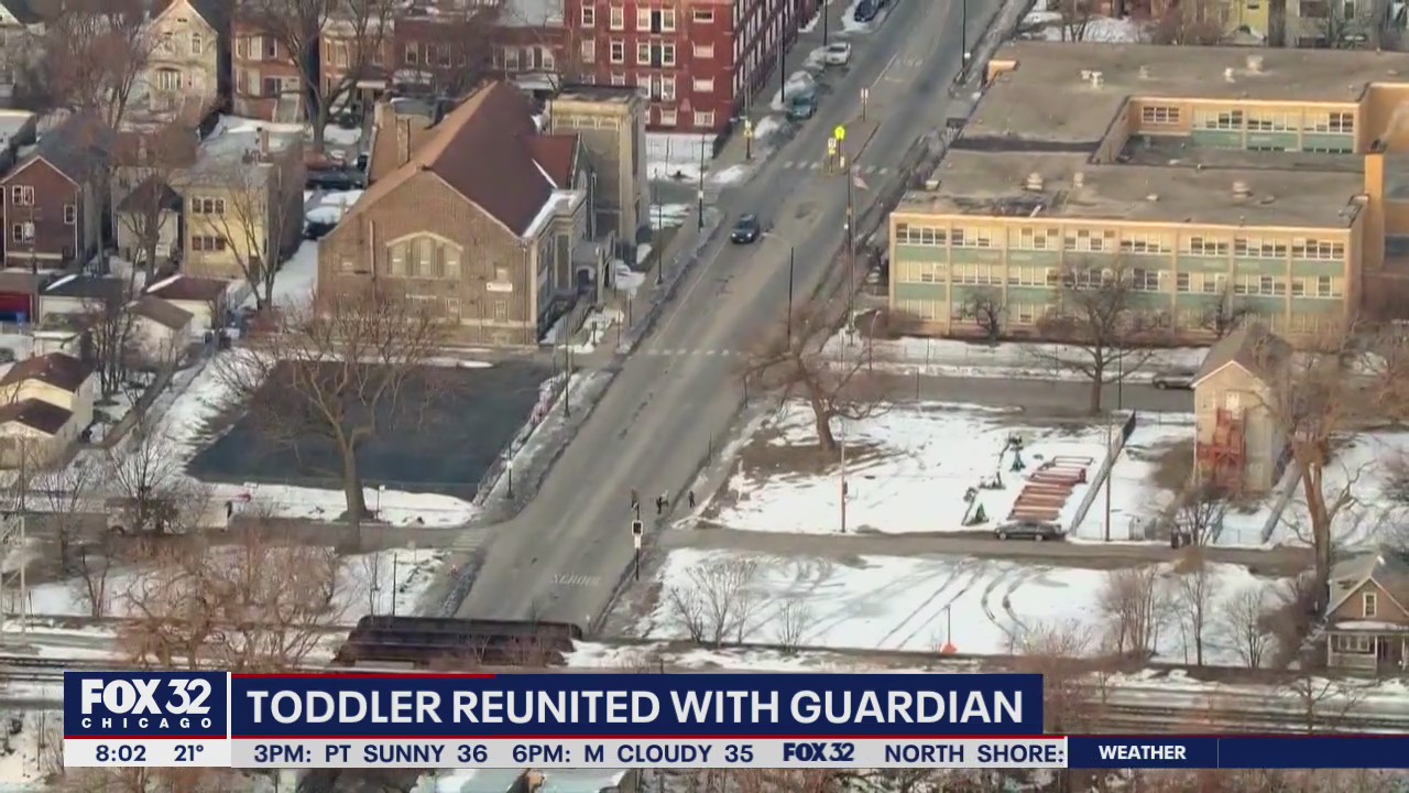 Young girl reunited with guardian after found walking alone in Englewood