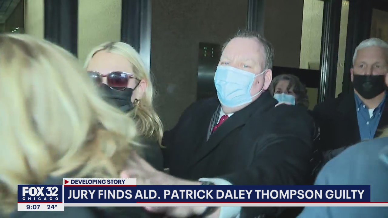Jury finds Chicago Alderman Patrick Daley Thompson guilty