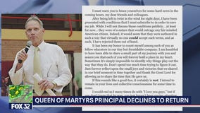 Queen of Martyrs principal declines to return after deciding to let school go mask-optional