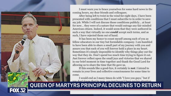 Queen of Martyrs principal declines to return after deciding to let school go mask-optional