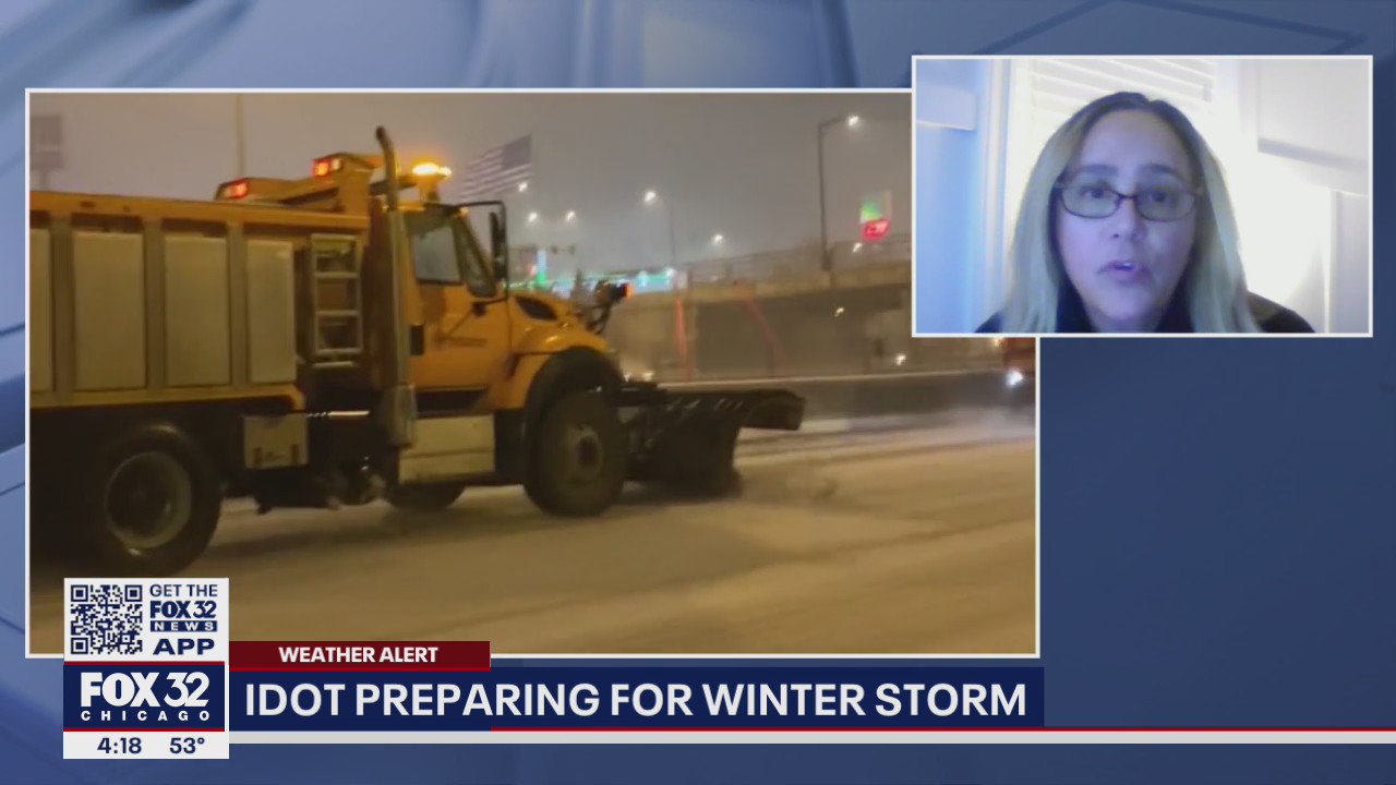 Illinois winter weather: IDOT preparing for Thursday winter storm; snow, rain and ice incoming