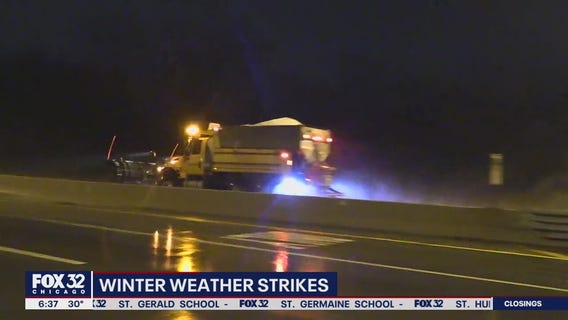 Tips for navigating Illinois roadways during today's winter storm