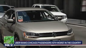 Uber ranks Chicago passengers 10th worst in the country