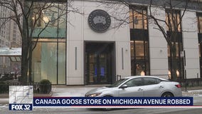 Canada Goose store on Chicago's Michigan Avenue robbed
