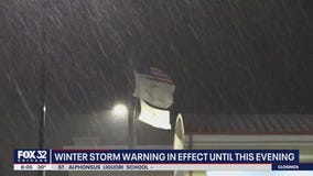 South suburbs brace for snow after quiet morning commute