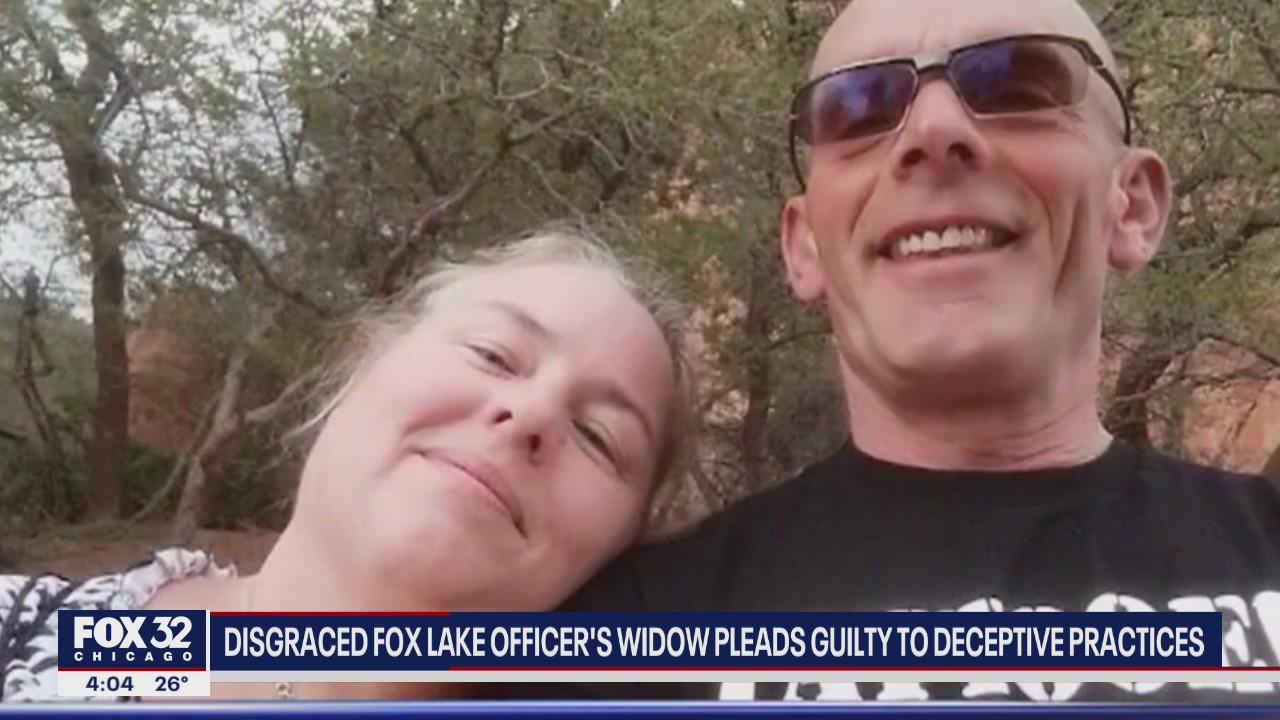 Disgraced Fox Lake officer's widow pleads guilty to deceptive practices