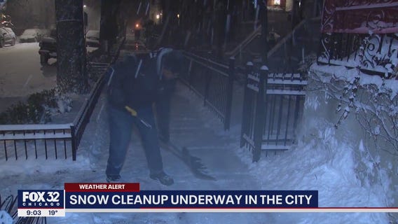 Snow cleanup underway in Chicago after winter storm wreaks havoc