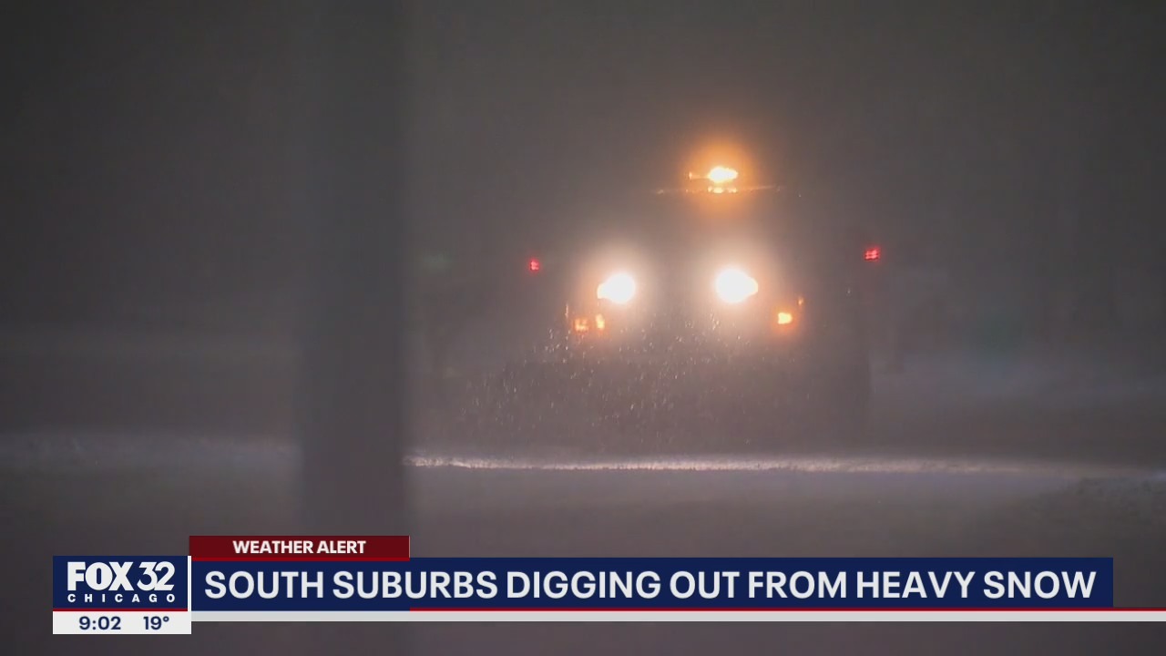 South suburban residents continue to dig out from winter storm