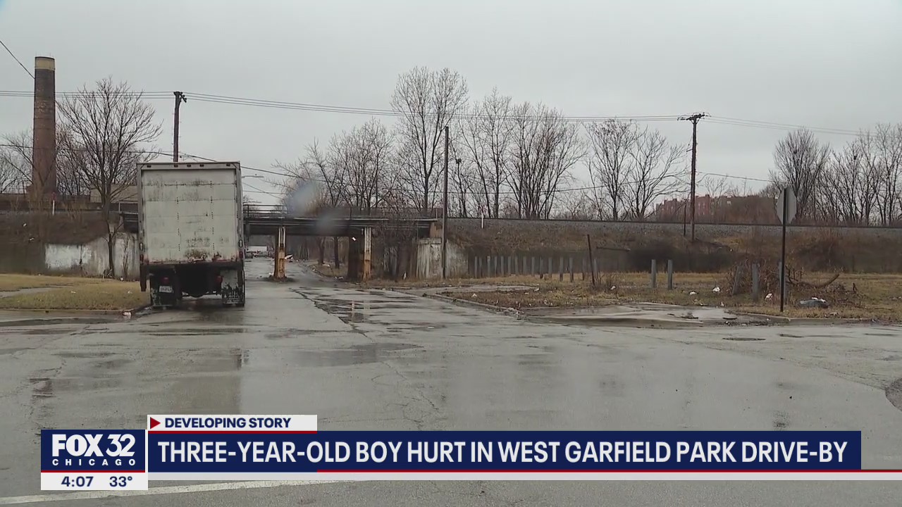 3-year-old Chicago boy hurt in West Garfield Park drive-by shooting