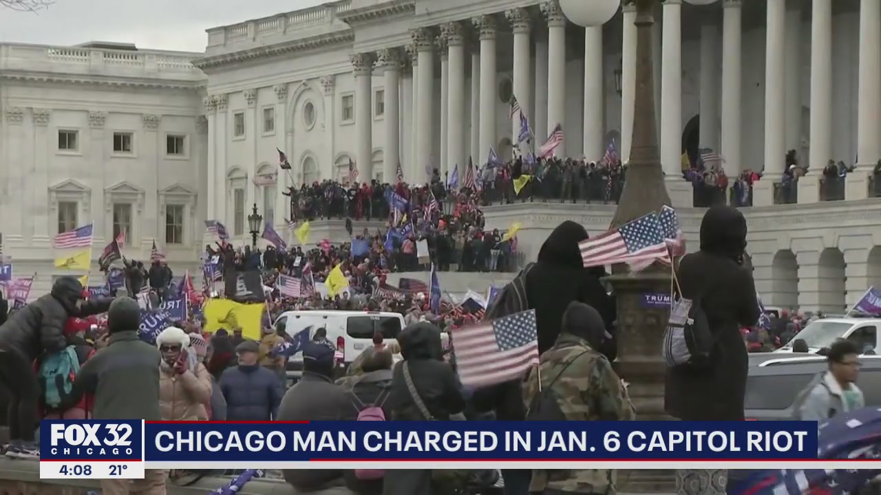 Chicago man charged in Jan. 6 Capitol riot