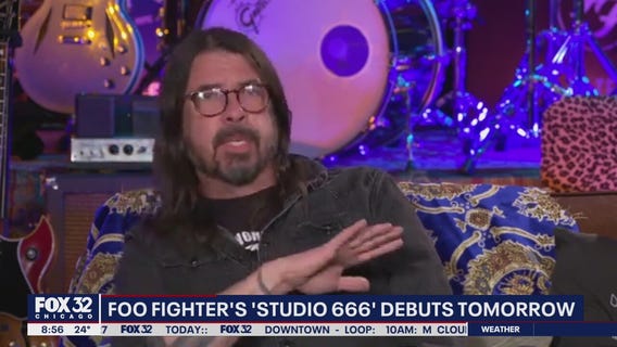 Foo Fighters say Chicago sparked inspiration that lead to new movie, 'Studio 666'