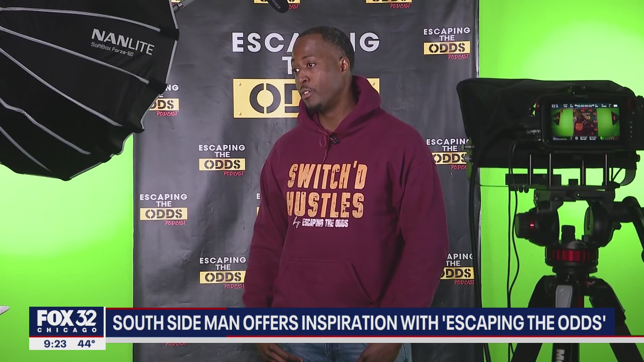 Chicago man who served prison time inspiring others with 'Escaping the Odds' podcast
