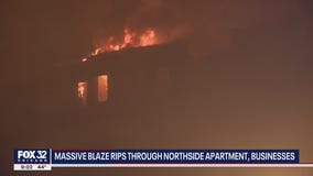 Chicago fire: Massive blaze rips through North Side apartment, Twisted Hippo