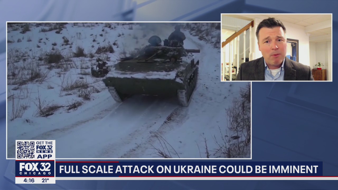 Full scale attack on Ukraine could be imminent