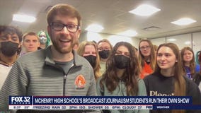 McHenry High School's 'Warrior Weekly' show produced entirely by students