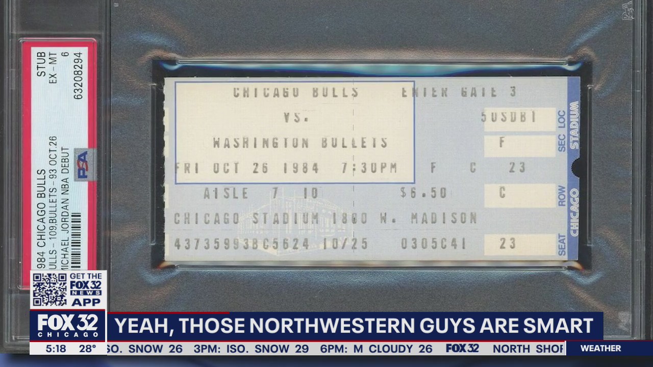 Michael Jordan?s Bulls debut game ticket sells for nearly half a million dollars