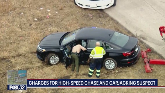 Charges filed for Harvey man accused of leading ISP on high-speed chase