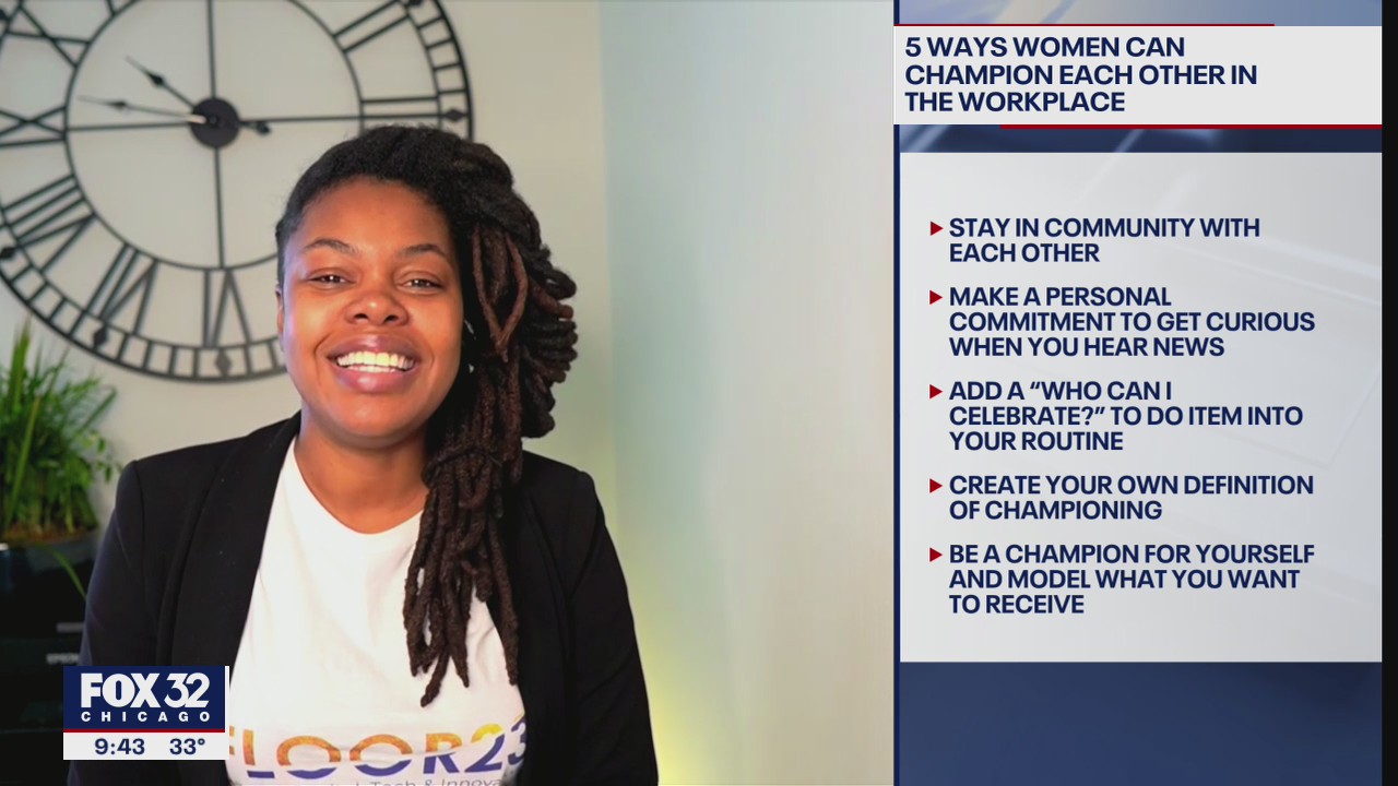 5 ways women can champion each other in the workplace