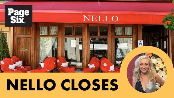 NYC celeb hotspot Nello shut down over back rent