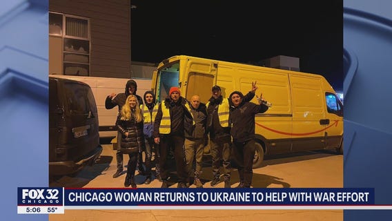 Chicago woman returns to Ukraine to help with war effort