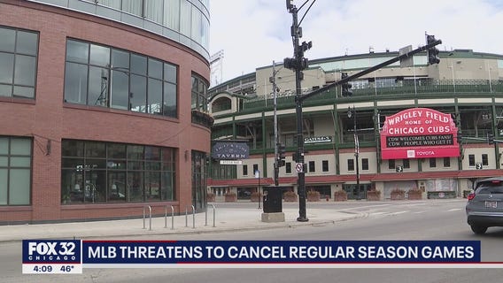Chicago business owners worried after MLB cancels regular season games