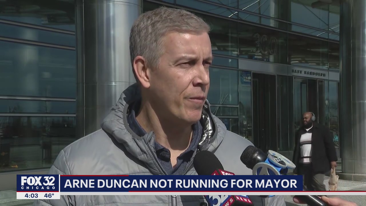 Arne Duncan not running for mayor