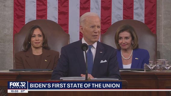 Biden delivers first State of the Union address amid turmoil in Ukraine