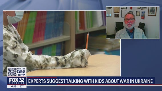 Experts suggest talking with kids about war in Ukraine