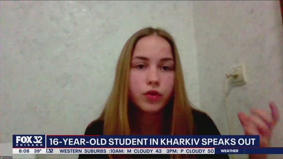 16-year-old Ukrainian student talks about the horrors of the Russian invasion