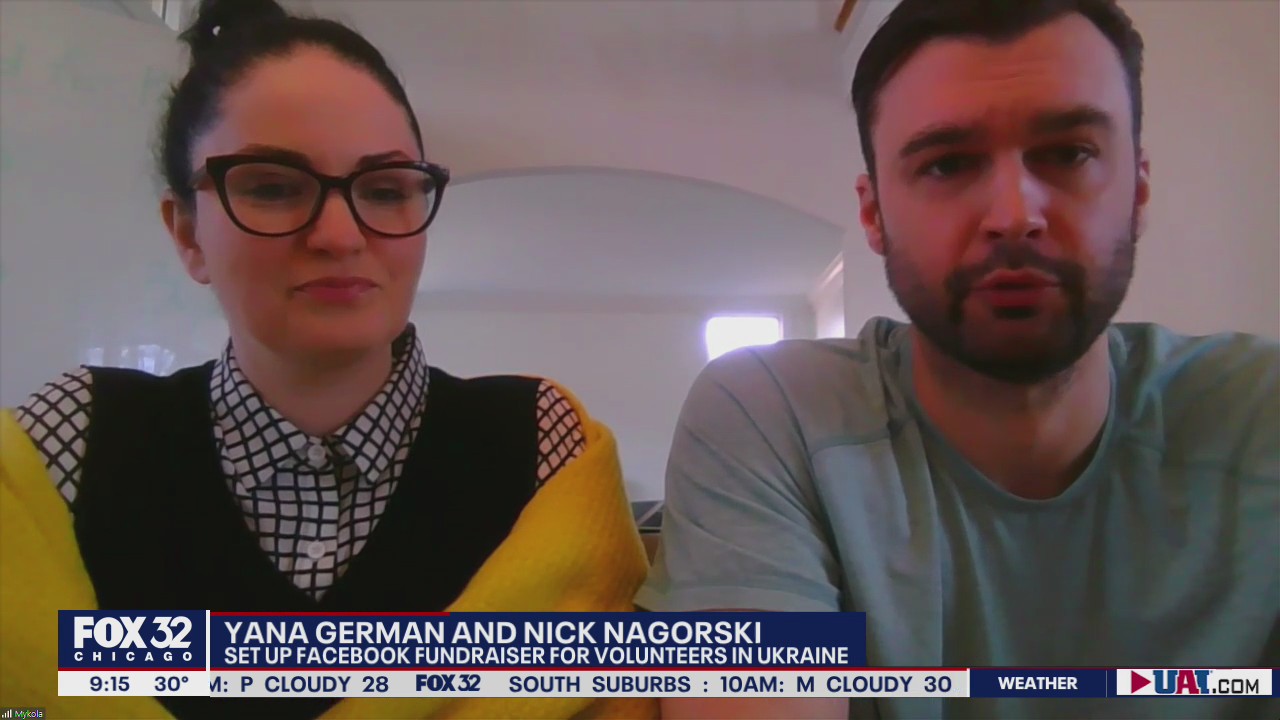 Barrington couple harnesses the reach of Facebook to raise money for volunteers in Ukraine