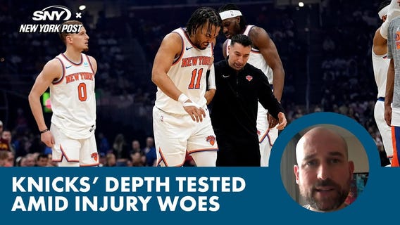 Knicks' depth after Brunson's injury scare