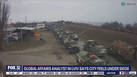 Global affairs analyst describes the climate in Ukraine as the invasion continues