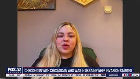 Chicagoan who was in Ukraine when invasion started talks about escape to Poland