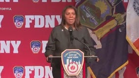 Pro-Trump FDNY members boo AG James