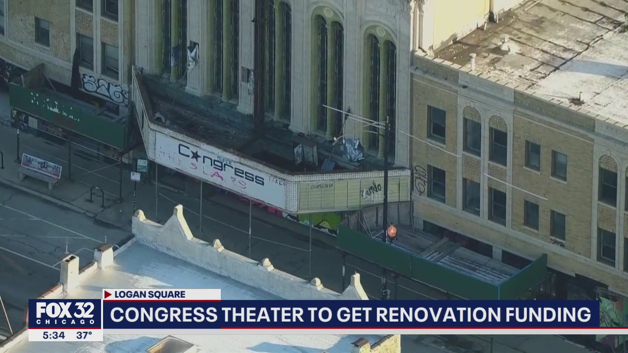 Chicago's Congress Theater to get renovation funding