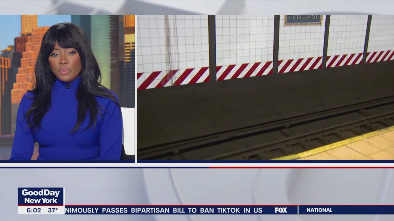 Man arrested in girlfriend's subway shove